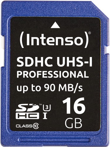 INTENSO SDHC Card PRO 16GB 3431470 UHS-I