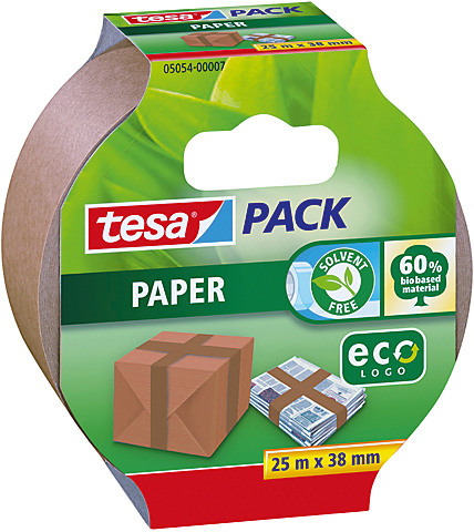 TESA Verpackungsband Eco 38mmx25m 505400007 braun