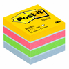 POST-IT Mini Cube multicol. 51x51mm 2012-MUC 4 Farben ass. 1x400 Blatt