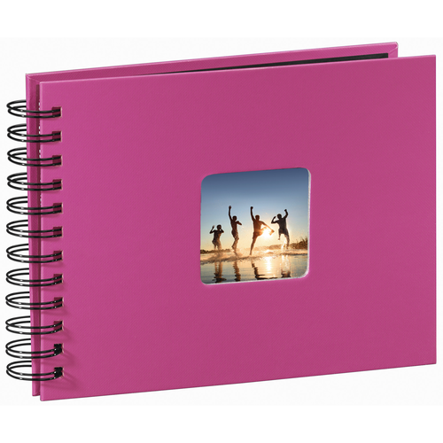 HAMA Spiralalbum Fine Art 113674 240x170mm, pink 25 Blatt