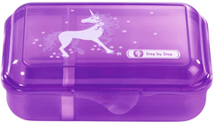 STEP BY STEP Lunch Box 139288 Unicorn, Flieder