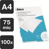IBICO Laminiertasche A4 627316 glanz, 75my 100 Stk