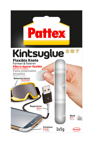 PATTEX Kintsuglue PFK5W weiss, 3x5g