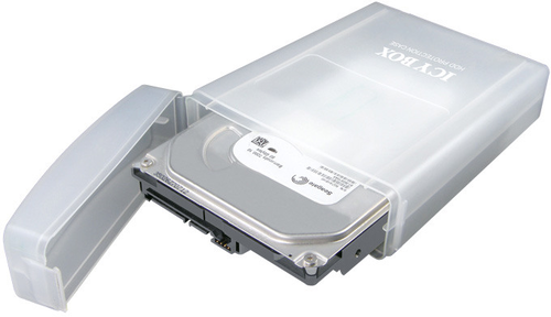 ICY BOX Protection box for 3.5 HDD IB-AC602a transparent