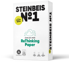 STEINBEIS Papier Classic White A4 88080024 80g, recycling...