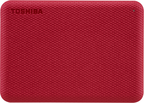 TOSHIBA HDD CANVIO Advance 4TB HDTCA40ER3CA USB 3.2 Gen 1, 2.5 inch red