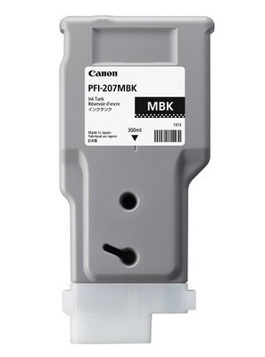CANON Tintenpatrone matt schwarz PFI207MBK iPF 680/685 300ml