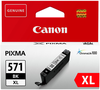 CANON Tintenpatrone XL schwarz CLI-571XLBK PIXMA MG5750 11ml