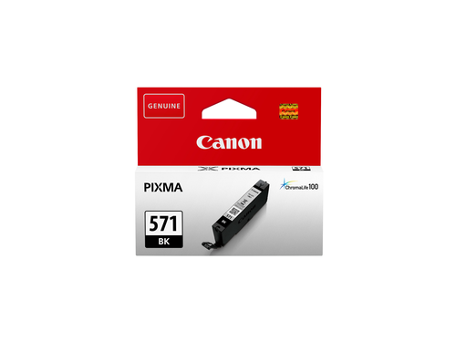 CANON Tintenpatrone schwarz CLI-571BK PIXMA MG5750 7ml
