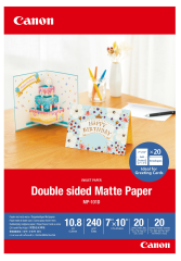 CANON Doub.Matte Photo Paper 18x25cm MP101DA4 Double...