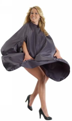 Schneideumhang Skinny anthrazit