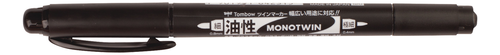 TOMBOW Mono twin Zeichen-Marker OS-TME33 schwarz