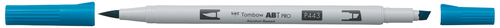 TOMBOW Dual Brush Pen ABT PRO ABTP-443 turquoise