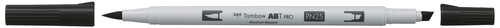 TOMBOW Dual Brush Pen ABT PRO ABTP-N25 lamp black
