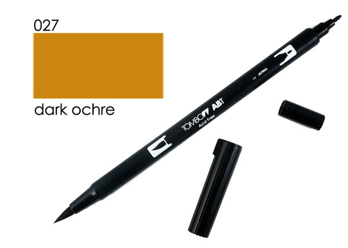 TOMBOW Dual Brush Pen ABT 027 dunkelocker