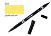 TOMBOW Dual Brush Pen ABT 062 pale yellow