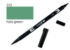 TOMBOW Dual Brush Pen ABT 312 holly green