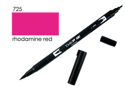 TOMBOW Dual Brush Pen ABT 725 rhodaminrot