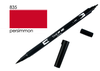 TOMBOW Dual Brush Pen ABT 835 persimmon