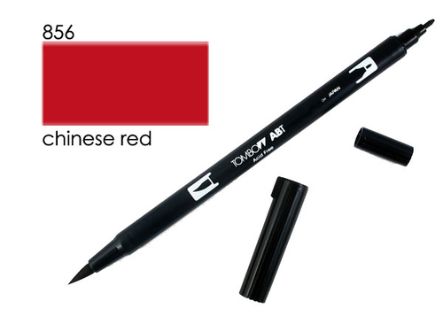 TOMBOW Dual Brush Pen ABT 856 china rot