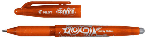 PILOT Roller FriXion Ball 0.7mm BL-FR7-O orange, nachfllbar, radierbar