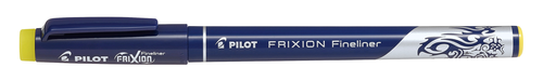 PILOT FriXion Fineliner 1.3mm SW-FF-Y gelb, radierbar