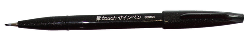 PENTEL Brush Sign Pen SES15C-A schwarz