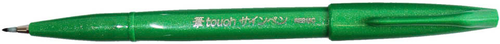 PENTEL Brush Sign Pen SES15C-D grn