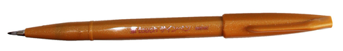 PENTEL Brush Sign Pen SES15C-Y ocker