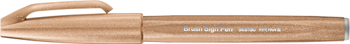 PENTEL Brush Sign Pen SES15C-E2 walnussbraun