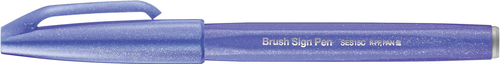 PENTEL Brush Sign Pen SES15C-V2 blauviolett
