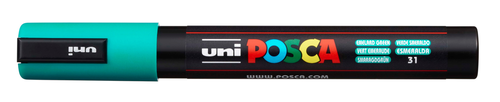 UNI-BALL Posca Marker 1,8-2,5mm PC5MEMERALDG smaragdgrn, Rundspitze
