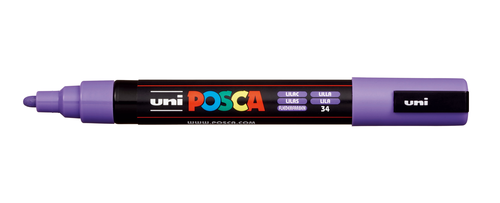 UNI-BALL Posca Marker 1,8-2,5mm PC-5M LILAC lila, Rundspitze