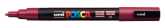 UNI-BALL Posca Marker 0,9-1,3mm PC3M RED WIN bordeaux, Rundspitze