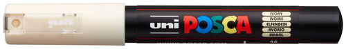 UNI-BALL Posca Marker 7mm PC-1M IVORY ivoire