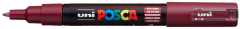 UNI-BALL Posca Marker 7mm PC1M RED WIN bordeaux