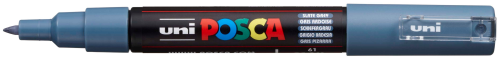 UNI-BALL Posca Marker 7mm PC1MSLATEGRE gris foncé