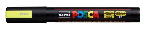 UNI-BALL Posca Marker 1,8-2,5mm PC5M F.YELLO fluo gelb, Rundspitze