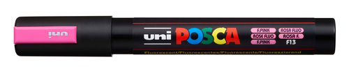 UNI-BALL Posca Marker 1,8-2,5mm PC-5M F.PINK fluo rosa, Rundspitze