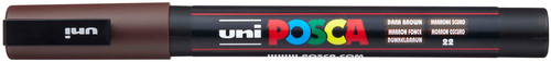 UNI-BALL Posca Marker 0.9-1.3mm PC-3M Dark brown dunkelbraun