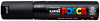 UNI-BALL Posca Marker 4.5-5.5mm PC-7M BLACK schwarz, Rundspitze