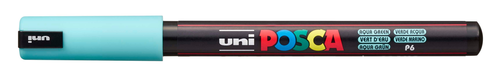 UNI-BALL Fineliner Posca 0.7mm PC-1MR_AQUA GREEN aqua grn