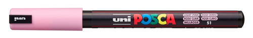 UNI-BALL Fineliner Posca 0.7mm PC-1MR_LIGHT PINK hellrosa