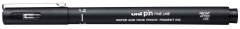 UNI-BALL Fineliner Pin 1.2mm PIN12-200(S) BLACK schwarz