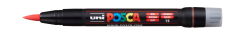 UNI-BALL Posca Pinsel-Marker 1-10mm PCF-350 RED rot
