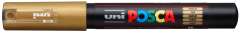 UNI-BALL Posca Marker 7mm PC-1M GOLD gold
