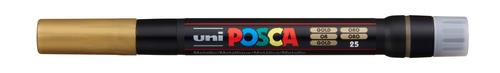 UNI-BALL Posca Pinsel-Marker 1-10mm PCF-350 GOLD gold
