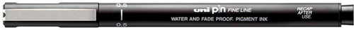 UNI-BALL Fineliner Pin 0,5mm PIN05200(S)B schwarz