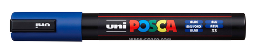 UNI-BALL Posca Marker 1,8-2,5mm PC-5M BLUE blau, Rundspitze