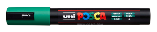 UNI-BALL Posca Marker 1,8-2,5mm PC-5M GREEN grün, Rundspitze